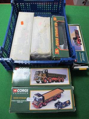 Lot 483 - Six Corgi Diecast Model 'Eddie Stobart Ltd'...