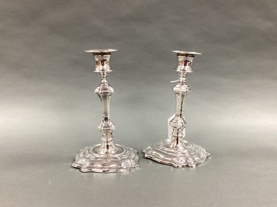 Lot 1 - A Pair of Hallmarked Silver Candlesticks, JD&S,...