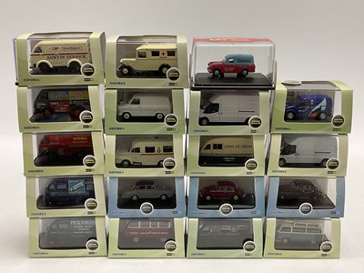 Lot 495 - Nineteen 1:76 Scale Diecast Model Vehicles by...