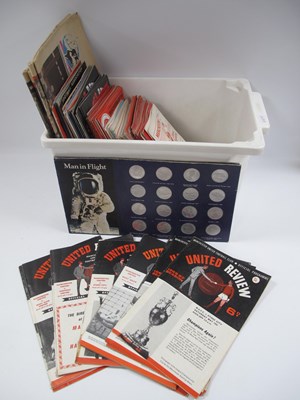 Lot 625 - Manchester United Programmes, usually homes...