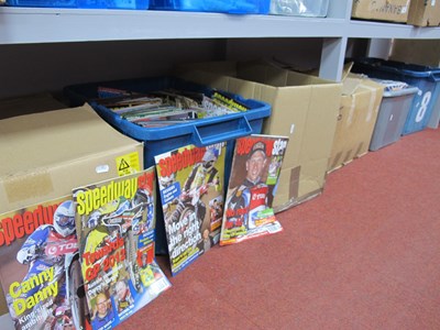 Lot 765 - Speedway Star Magazines 1973 and Later, huge...