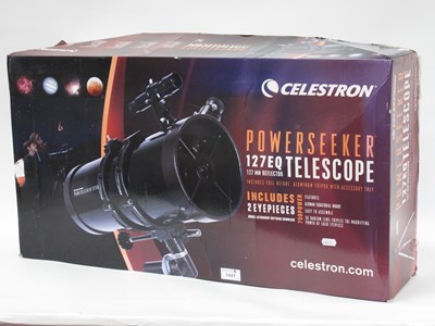 Lot 1447 - A Boxed Celestron PowerSeeker 127EQ telescope,...