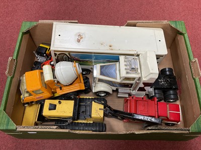 Lot 412 - A small quantity of pressed steel model...