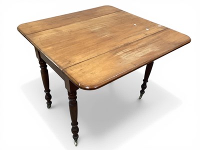 Lot 1630 - XIX Century Mahogany Pembroke Table, with drop...