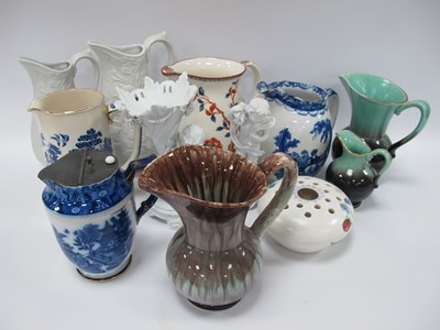 Lot 1195 - Pottery Jugs, including Portmeirion, German,...
