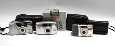 Lot 903 - Pentax Espio 35mm Compact Film Cameras...