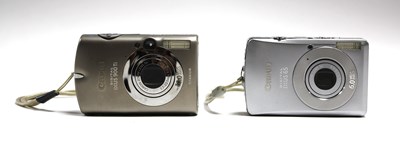 Lot 748 - Canon IXUS Digital Compact Cameras 900 Ti and...