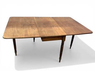 Lot 1571 - XIX Century Mahogany Drop Leaf Table, with a...