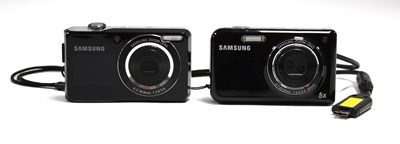 Lot 768 - Samsung Digital Compact Cameras PL100 and...