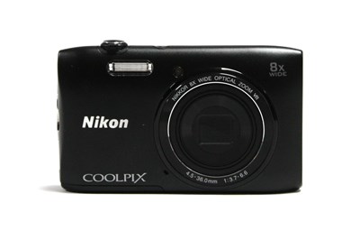 Lot 753 - Nikon Coolpix S3600 Digital Compact Camera,...