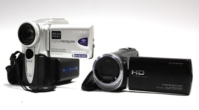 Lot 774 - Sony Handycam Camcorders HDR-CX330 and...