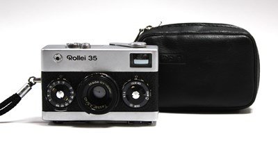 Lot 904 - Rollei 35 35mm Compact Film Camera with Rollei...