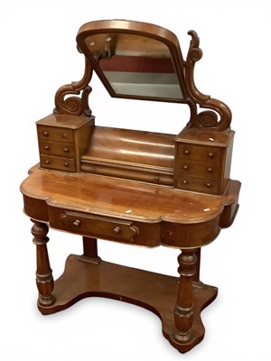 Lot 1593 - XIX Century Mahogany Dressing Table, with a...