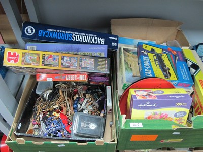 Lot 1079 - Costume Jewellery and Vintage Games, including...