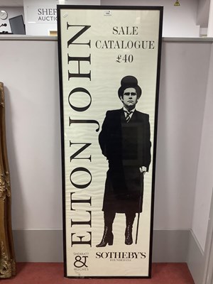 Lot 1502 - Elton John - Sotheby's Poster, 'Sale Catalogue...