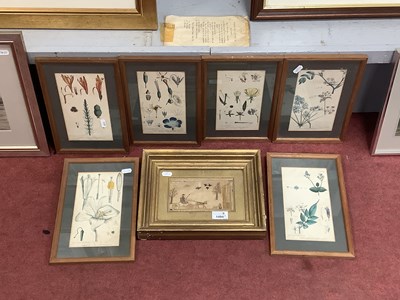 Lot 1494 - XIX Century Embroidery Horse & Cart by Figure,...