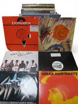 Lot 663 - Lot of 60+ 12” Singles, a Mix of Metal, Rock,...