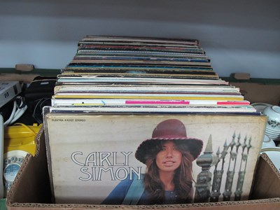 Lot 1020 - Lot over 100 Vinyl LP, Mix of Rock, Pop,...