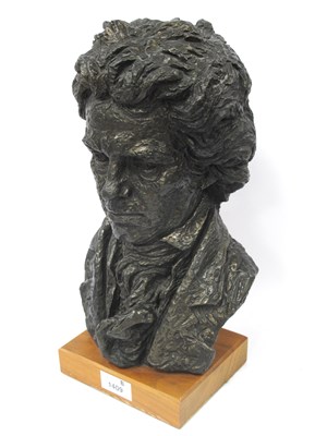 Lot 1409 - Austin Productions Bust of Beethoven, dated...