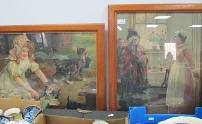 Lot 1045 - Three Pears Style Prints circa 1900 - Assisted...