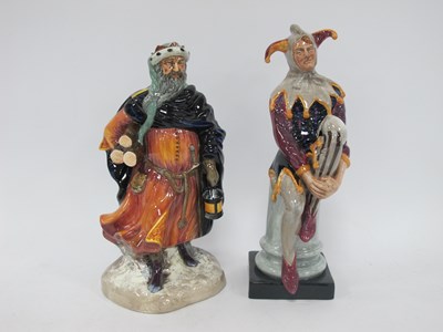 Lot 1249 - Royal Doulton 'The Jester' and 'Good King'...