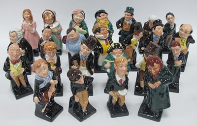 Lot 1210 - Royal Doulton Charles Dickens Figures,...