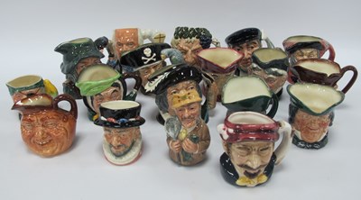 Lot 1228 - Royal Doulton Small Character Jugs (15)...