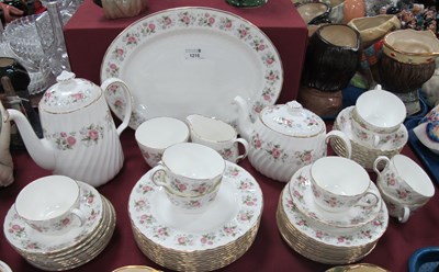 Lot 1215 - Minton 'Spring Bouquet' Table China of approx...