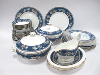 Lot 1175 - Wedgwood 'Blue Siam' Dinner Ware of approx 35...