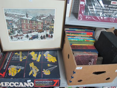 Lot 1148 - Cigarette Cards in two Albums, annuals, books,...