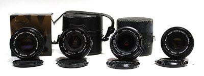 Lot 791 - Pentax Asahi 28mm f/3.5 Lens, front and back...
