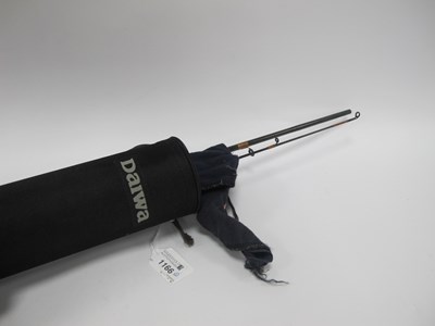Lot 1166 - Two fishing rods: Daiwa fly rod 9'6" 7 weight...