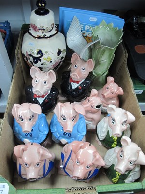 Lot 1077 - Ceramics, including two sets of Wade NatWest...