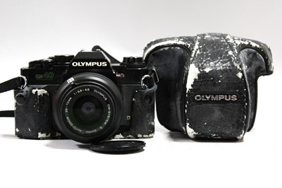 Lot 815 - Olympus OM40 Program 35mm SLR Film Camera,...