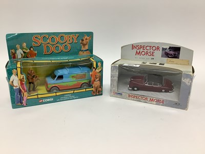 Lot 805 - Two Corgi TV / Film Themed Diecast model...