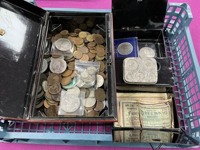 Lot 370 - Collection Of World Coinage And Banknotes,...