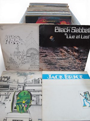 Lot 676 - Lot of 70+ Mainly 1970s Rock LPs, including...