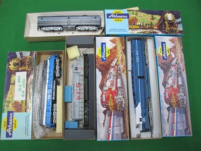 Lot 531 - Four Athearn "HO" Gauge U.S.A. Outline Boxed...