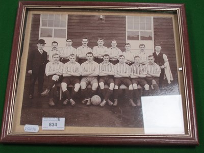 Lot 834 - Sheffield Wednesday 1904-05 Sepia Photograph...