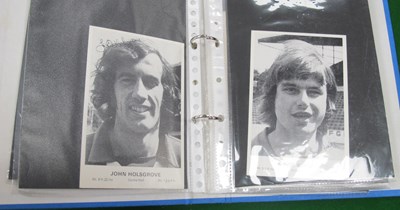 Lot 839 - 1970s Sheffield Wednesday Postcard Size...