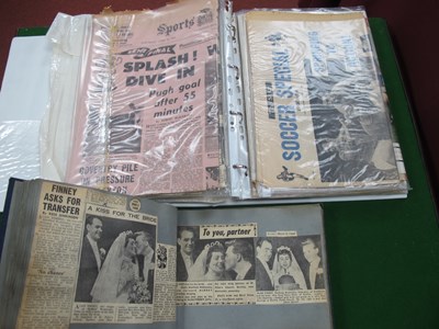 Lot 822 - Sheffield Wednesday Newspaper Reports,...