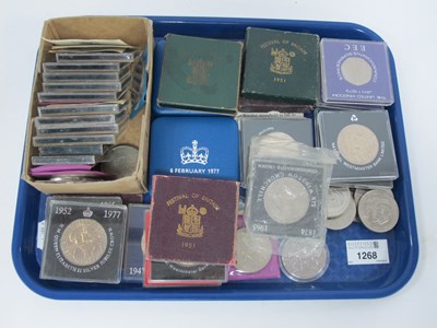 Lot 1268 - Coin Collection, cased and loose, including...