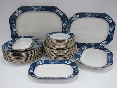 Lot 1184 - Large collection Copeland Spode “Cracked Ice...