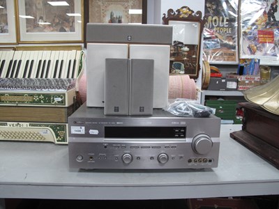 Lot 1436 - Yamaha RX-V650 AV Receiver with remote...