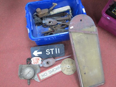 Lot 345 - A Quantity of Railwayana, comprising tools,...