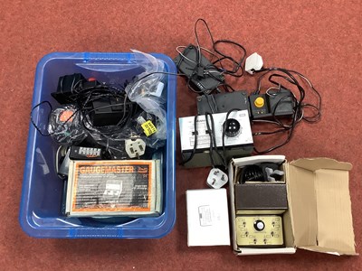 Lot 447 - A quantity of model railway control equipment...