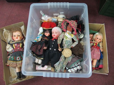 Lot 1347 - A Quantity of Costume and Other Dolls,...