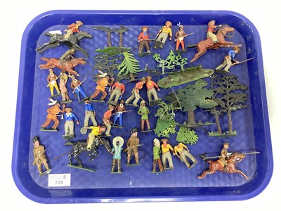 Lot 726 - A Quantity of Mid XX Century Lead Gigures by...