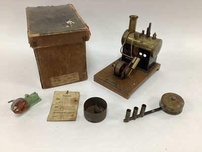 Lot 698 - A pre-war static No. 52 Steam Engine by Mersey...