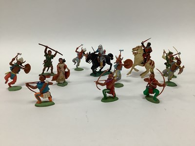 Lot 813 - A quantity of original plastic figures...